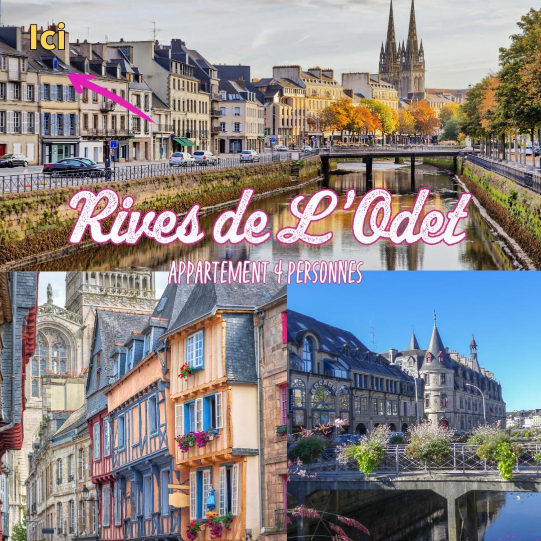 Les Rives De L'Odet, Vue Riviere Appartement Quimper Buitenkant foto
